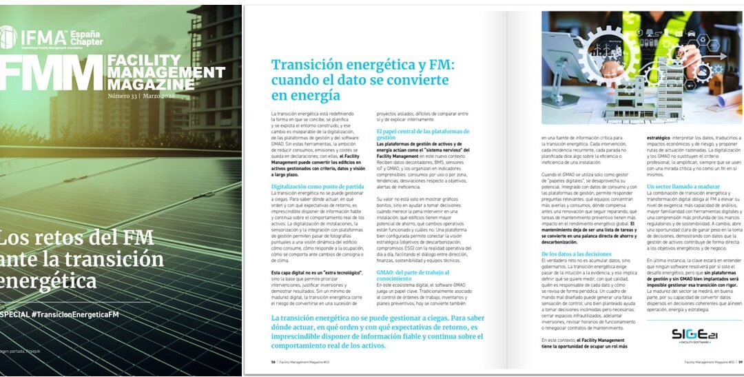 Revista Digital IFMA – Facility Management Magazine | Ed. 33. Marzo 2026
